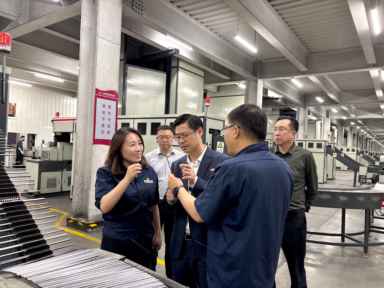 本溪市政府領(lǐng)導(dǎo)走訪金橋焊材集團(tuán)調(diào)研